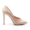 Pantofi dama stiletto Piele Naturala Nud Roze Garkony Verona picture - 1