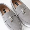 Pantofi loafer Piele Naturala Easy Grey picture - 2