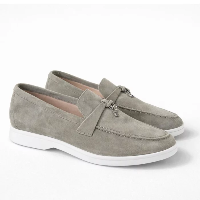 Pantofi loafer Piele Naturala Easy Olive picture - 5