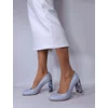 Pantofi Piele Naturala Blue Joli Confi