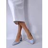 Pantofi Piele Naturala Blue Joli Confi