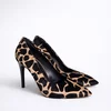 Pantofi stiletto Piele Naturala imprimeu ponei leopard Classy picture - 3