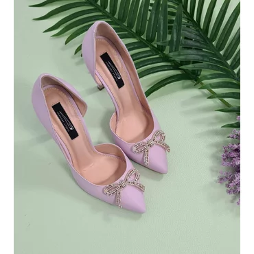 Pantofi stiletto Piele Naturala lila Serenity