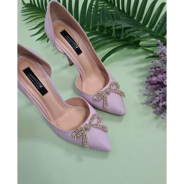Pantofi stiletto Piele Naturala lila Serenity