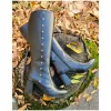 Cizme Piele Naturala neagra Como picture - 3