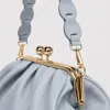 Geanta dama eleganta din Piele Naturala Blue Monaco picture - 3