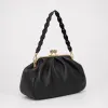 Geanta dama eleganta din Piele Naturala Neagra Monaco picture - 2