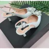 Pantofi stiletto Piele Naturala ivoire La Notte picture - 5