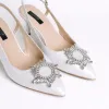 Pantofi stiletto Piele Naturala ivoire La Notte picture - 3