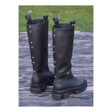 Cizme Piele Naturala neagra Arezzo
