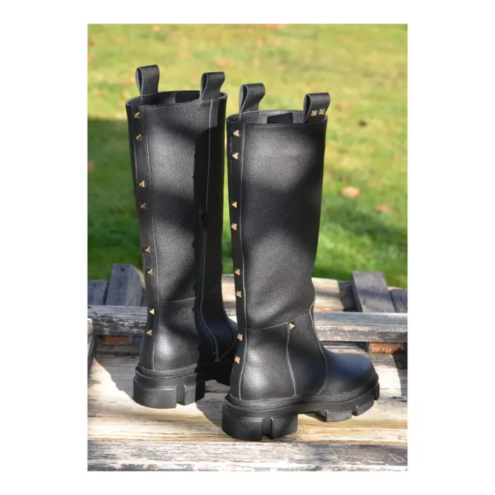 Cizme Piele Naturala neagra Arezzo picture - 6