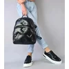 Rucsac dama din fas Negru perlat Daisi