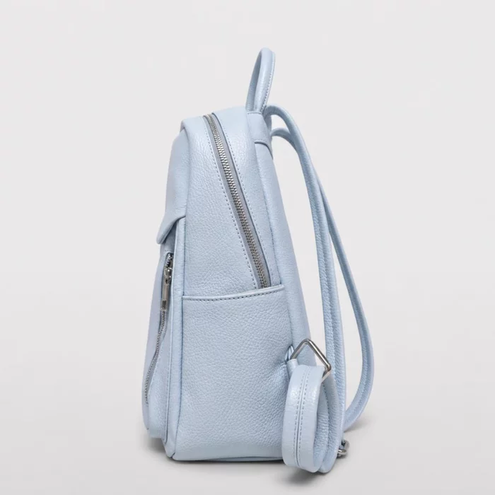 Rucsac dama Piele Naturala Blue Costa picture - 2