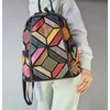Rucsac dama Piele Naturala Multicolor Mango