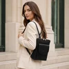 Rucsac dama Piele Naturala Neagra Valencia picture - 2