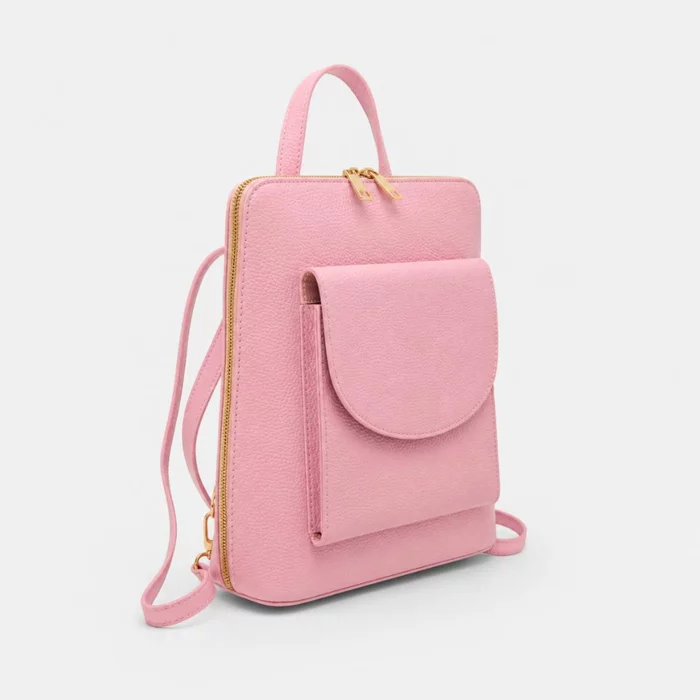 Rucsac dama Piele Naturala Roz Valencia picture - 2