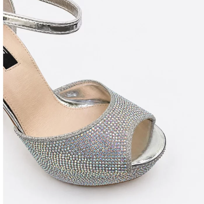 Sandale cu platou Garkony Crystal Glow picture - 4