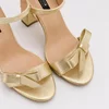 Sandale dama elegante Piele Naturala Aurie Vera picture - 5