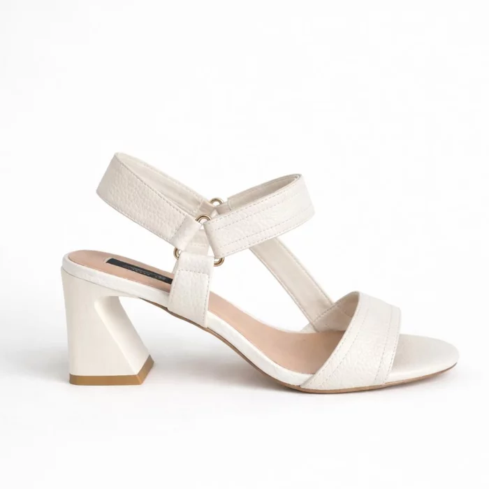 Sandale dama Piele Naturala Crem Aria picture - 3