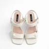 Sandale dama Piele Naturala Crem Aria picture - 6