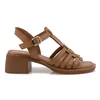 Sandale dama Piele naturala Maro Coniac, casual Cas-649