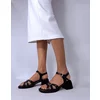 Sandale dama Piele Naturala Negre Larissa