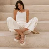 Sandale dama talpa platforma confortabile Piele Naturala Bej Rogue picture - 2