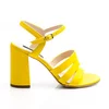 Sandale piele galbena Ciao picture - 1