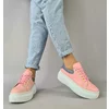 Sneakers dama Piele Naturala roz Roxy
