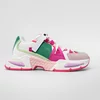 Sneakers dama talpa platforma piele eco multicolora Fuxia Bluma picture - 2