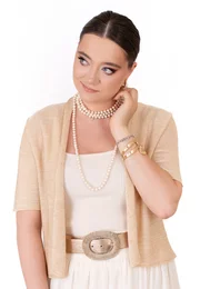 Jerseu peliculizat auriu