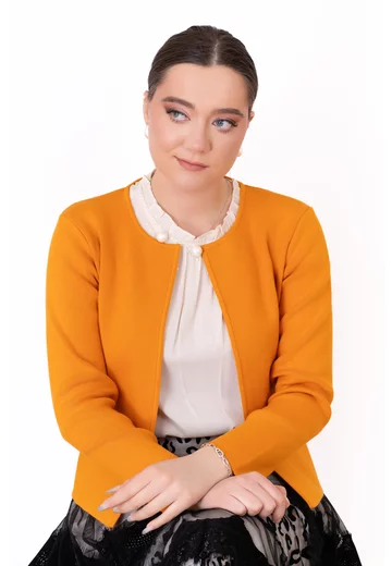 Jerseu tricotat orange