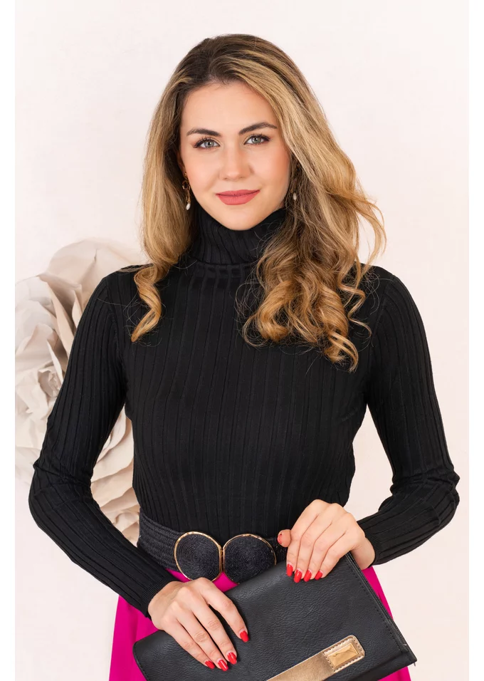 Maleta neagra reiata