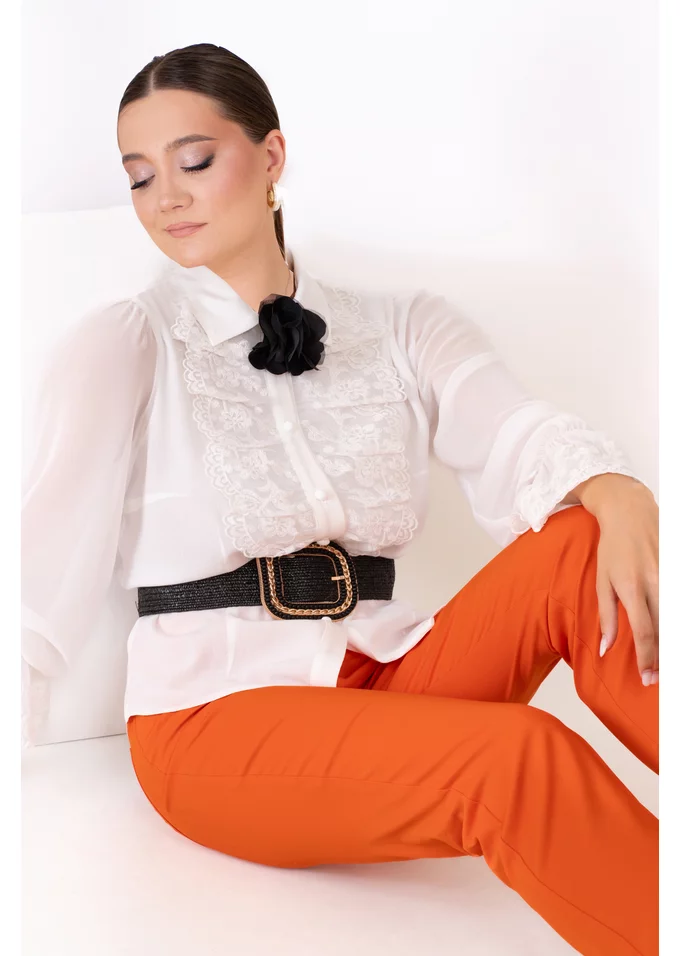 Pantaloni Casual Orange