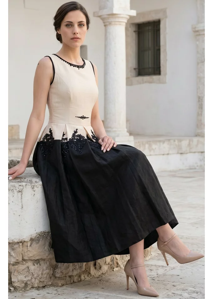 Rochie de gala rafined eclipse din organza glittery