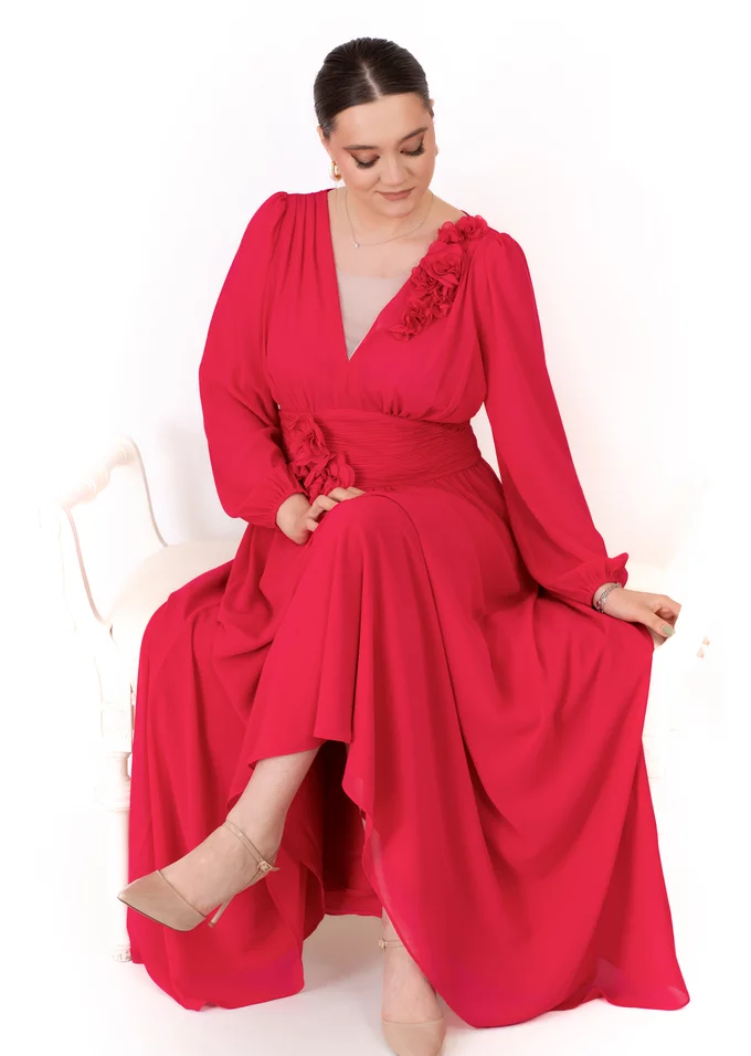 Rochie de gala Viva Magenta