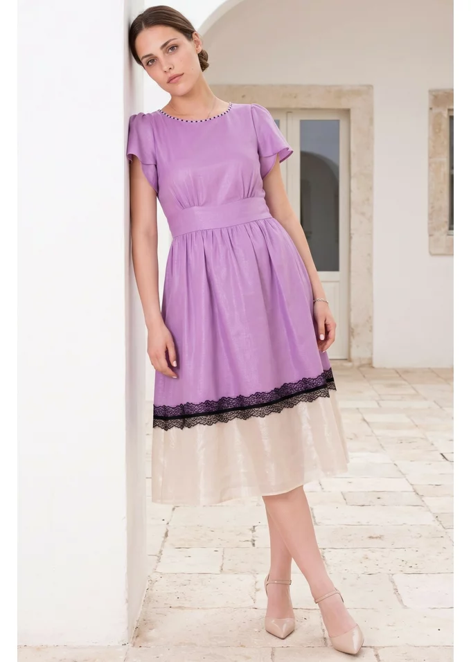 Rochie orhid touch din in peliculizat