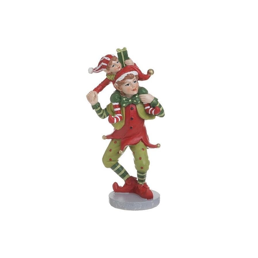 Elf Dancing Decoratiune Craciun elf, Rasina, Multicolor