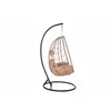 Balansoar de Gradina Alicia, 105x105x196 cm, Metal/Ratan Sintetic, Beige picture - 4