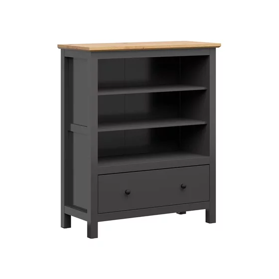 Biblioteca Cu Polite si Sertar, Hesen REG1S, 101x44x121 h cm picture - 1