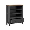 Biblioteca Cu Polite si Sertar, Hesen REG1S, 101x44x121 h cm picture - 3