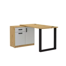 Culoare - Stejar Artisan cu Gri Deschis