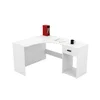 Birou de Colt Corner-2497LU03, 155x125x75 cm, Alb picture - 4
