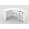 Birou de Colt Corner-2497LU03, 155x125x75 cm, Alb picture - 6
