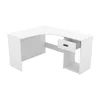 Birou de Colt Corner-2497LU03, 155x125x75 cm, Alb picture - 7