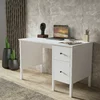 Birou FRN-10036, 120x60x75 cm, Pal Melaminat, Alb picture - 1