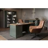 Birou Managerial Evora, 180x70x77 h cm, Verde/Stejar Lefkas picture - 1