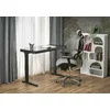 Birou Reglabil Pe Inaltime, Hansen 52, 120x60x77-120 cm, Metal/Sticla, Negru picture - 1