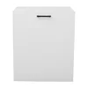 Birou Smart, 140x60x72 CM, Pal Melaminat, Alb picture - 7
