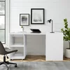 Birou Smart, 140x60x72 CM, Pal Melaminat, Alb picture - 3